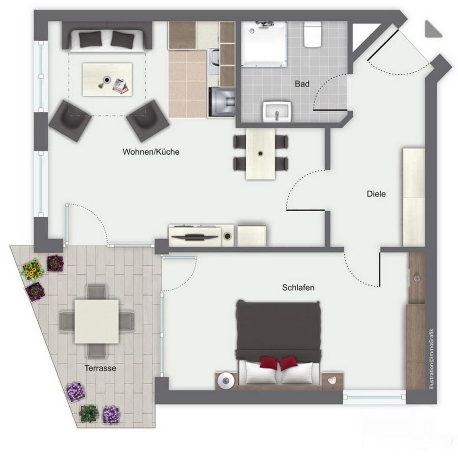 Likedeeler Wohnung 01 볼텐하겐 외부 사진